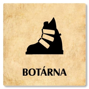 Botárna, 100x100mm, pergamen, Nevada